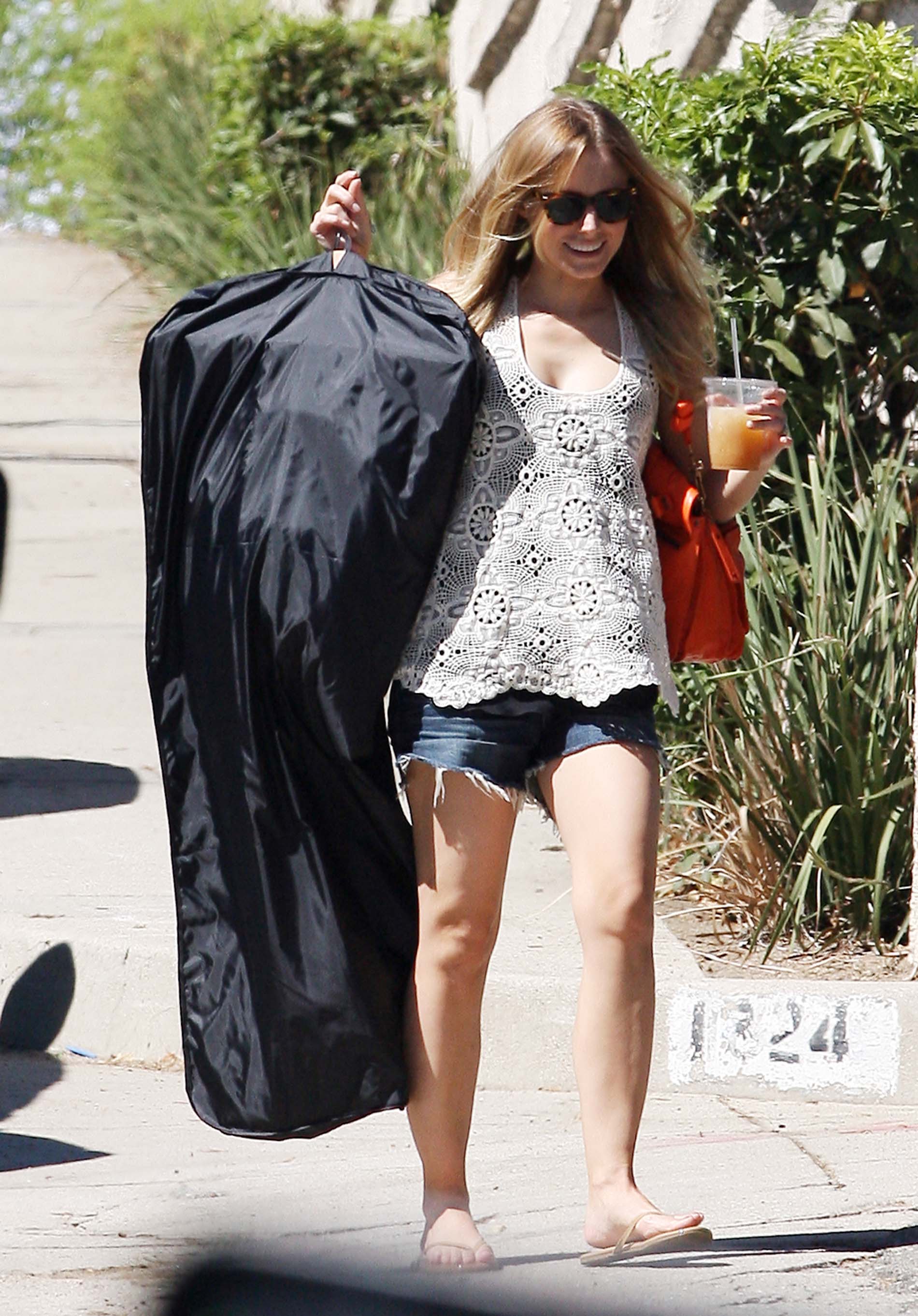 Kristen Bell Running errands in West Hollywood - August 27, 2012