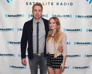 Kristen Bell - Visits the SiriusXM Studios in New York City (July 26, 2012)