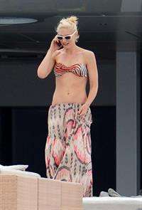 Gwen Stefani in a bikini