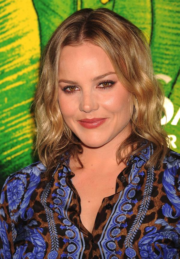 Abbie Cornish Versace for HM fashion event at the HM on the Hudson on November 8, 2011 