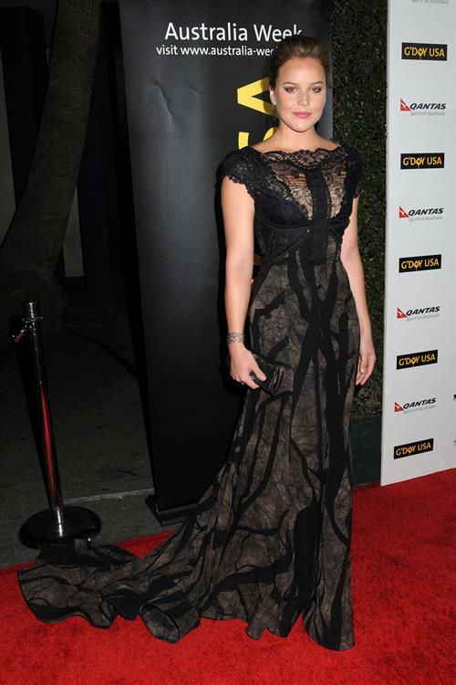 Abbie Cornish GDay USA Black Tie Gala at Hollywood Palladium on January 22, 2011