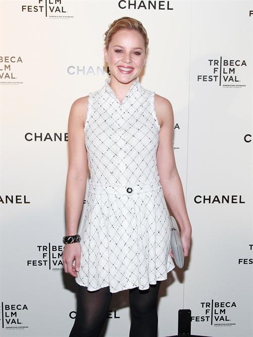 Abbie Cornish 9th annual Tribeca Film Festival Chanel dinner April 28, 2010