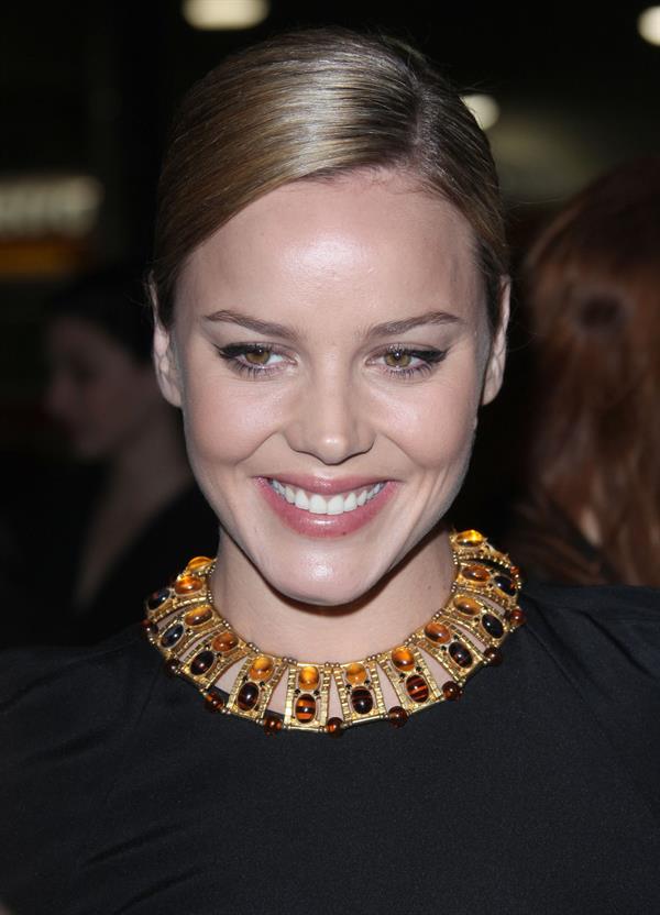 Abbie Cornish - Nylon Magazine 12th anniversary issue party with the sucker punch cast March 24 2011