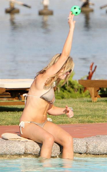 Abigail Clancy holiday at the Portocervo Hotel Cala di Volpe Sardinia Italy on July 12, 2010