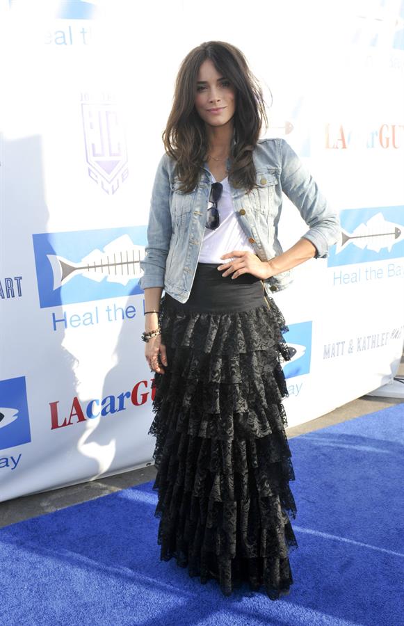 Abigail Spencer Heal the Bays Bring Back the Beach annual awards presentation in Santa Monica on May 17, 2012