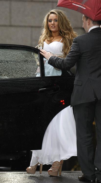 Abi Phillips at the British Soap Awards After Party on March 28, 2012