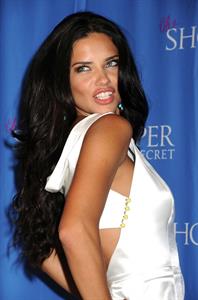 Adriana Lima Victoria's Secret Showstopper launch in New York City on August 9, 2011