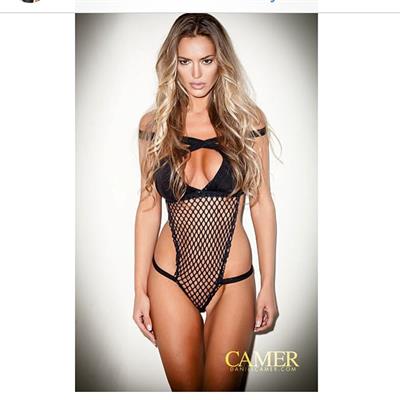 Charlie Riina in lingerie