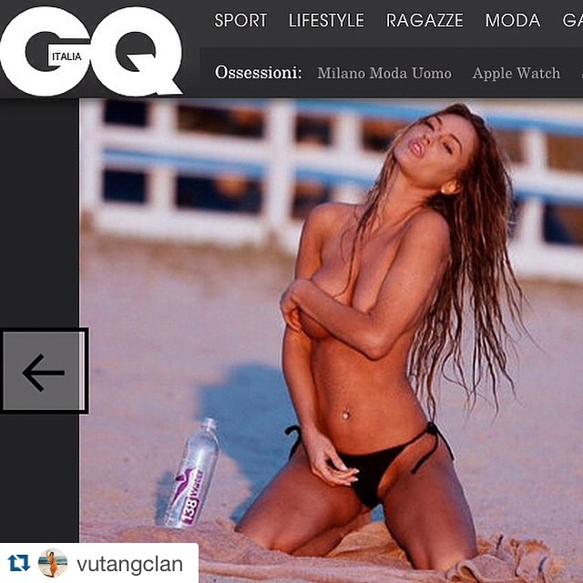 Charlie Riina in a bikini