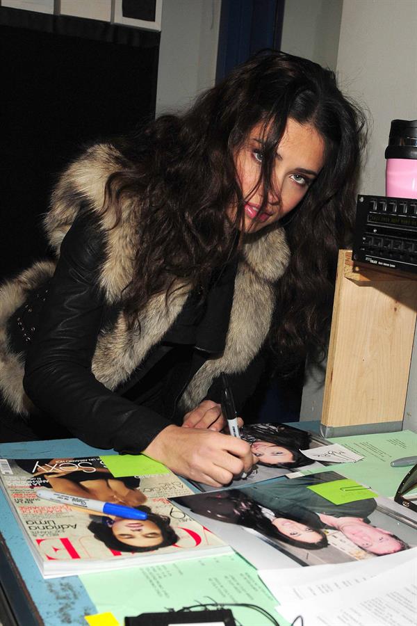 Adriana Lima on The Early Show in New York - March 1, 2011 