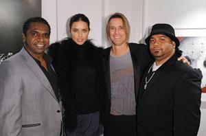 Adriana Lima the Nomad Two Worlds Russell James Exhibit opening on December 05, 2011 