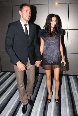 Adriana Lima at Brazil Charity Foundation Gala in Miami on March 27, 2012 