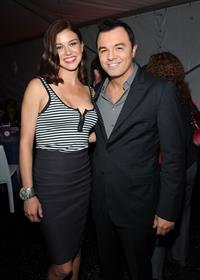 Adrianne Palicki Fox Upfront after party at Wollman Rink Central Park on May 17, 2010 