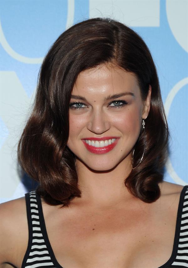 Adrianne Palicki Fox Upfront after party at Wollman Rink Central Park on May 17, 2010 