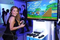 Adrienne Bailon Nintendo hosts Wii U Experience in New York City on June 27, 2012 