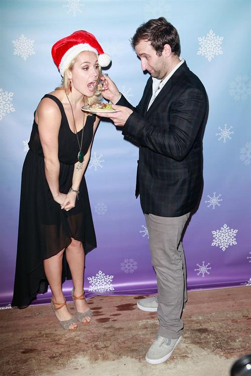 Agnes Bruckner Hollyscoop / REV NewMedia 2012 Holiday Party At Pink Taco Sunset Strip (Dec 7, 2012) 