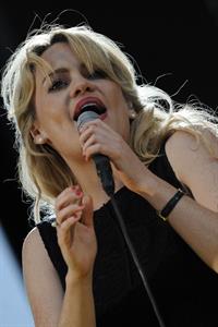 Aimee Anne Duffy performs live at the Genoa MTV Day 2008 on September 13, 2008