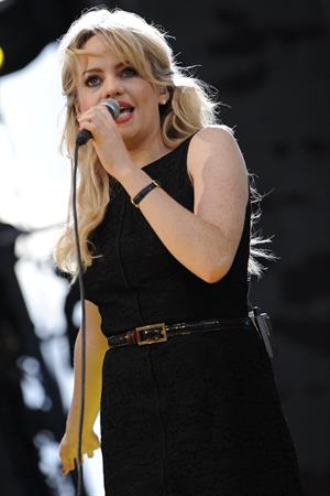 Aimee Anne Duffy performs live at the Genoa MTV Day 2008 on September 13, 2008