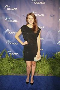 Aimee Teegarden annual Oceana Seachange Summer party at Villa di Songi 01.10.11 