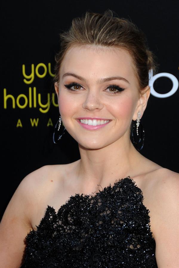 Aimee Teegarden at the Young Hollywood Awards presented by Bing at Club Nokia on May 20, 2011