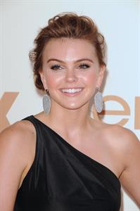 Aimee Teegarden 63rd annual Primetime Emmy Awards held at Nokia Theatre in Los Angeles on September 18, 2011