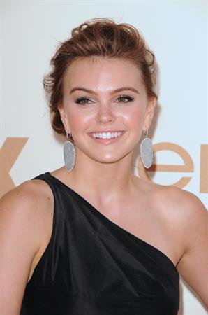 Aimee Teegarden 63rd annual Primetime Emmy Awards held at Nokia Theatre in Los Angeles on September 18, 2011