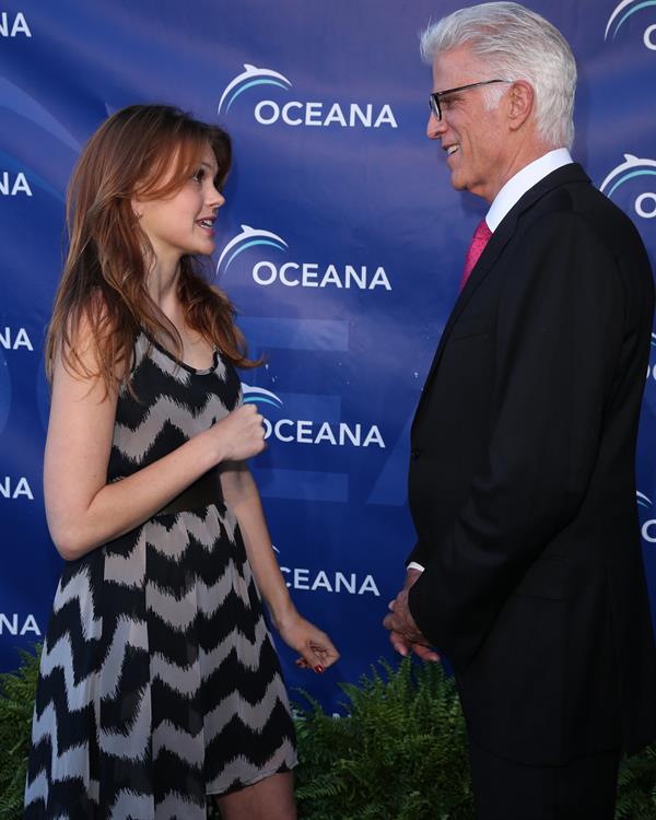 Aimee Teegarden arrives at 2012 Oceana's SeaChange Summer Party on July 29, 2012 in Laguna Beach, California