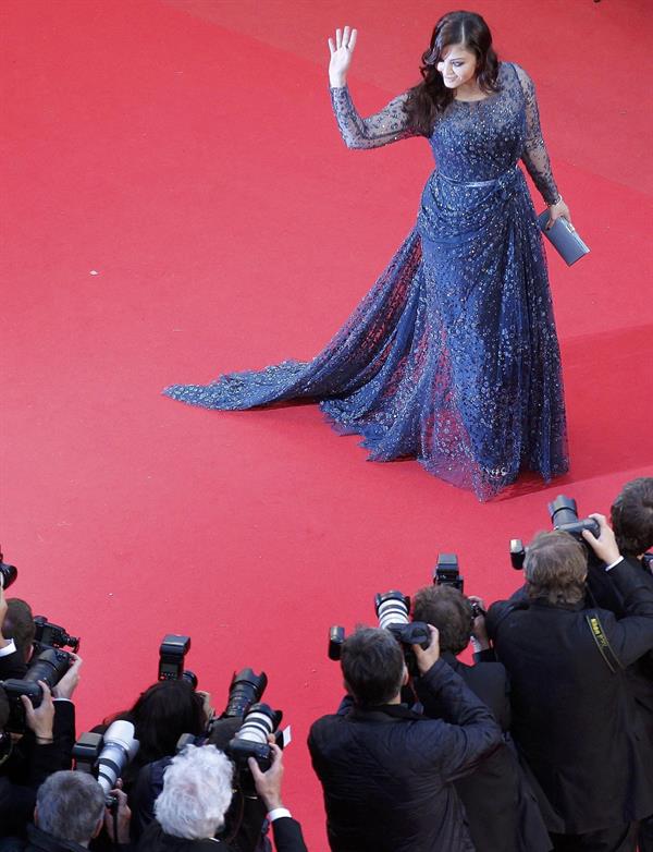 Aishwarya Rai Cosmopolis Premiere 65th Cannes film festival on May 25, 2012 
