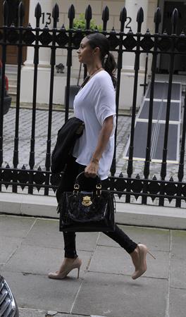 Alesha Dixon - Out in London on July 4, 2012