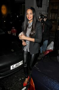 Alesha Dixon - Nobu Berkley in London on April 19, 2012
