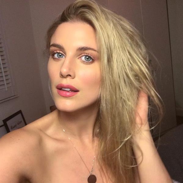 Ashley James taking a selfie