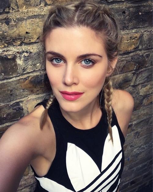 Ashley James taking a selfie