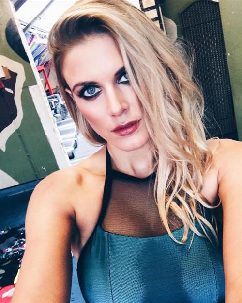 Ashley James taking a selfie