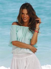 Alessandra Ambrosio at a Victoria's Secret photoshoot on the beach in St. Barts 12/16/12 