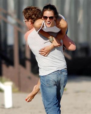 Alessandra Ambrosio at Malibu Beach on May 29, 2011