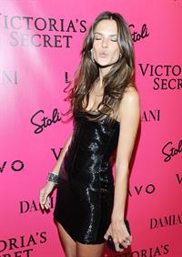 Alessandra Ambrosio attends the Victoria's Secret Fashion Show after party in 2010 