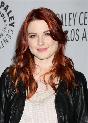 Alexandra Breckenridge Paleyfest honoring american horror story in Beverly Hills on February 3, 2012