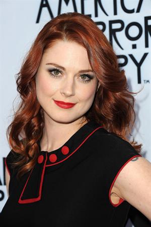 Alexandra Breckenridge American Horror Story special screening on April 18, 2012