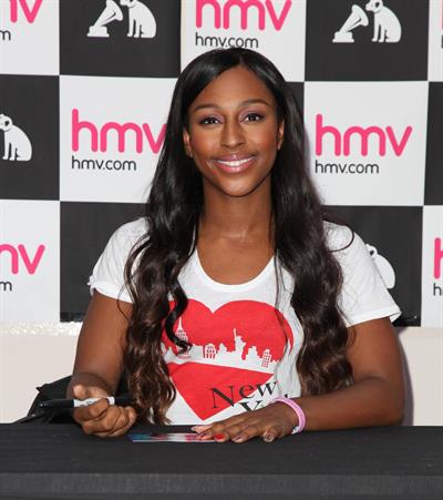 Alexandra Burke - Promotes her new album at HMV in Manchester (June 6, 2012)