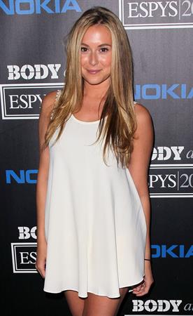 Alexa Vega arrives at ESPN The Magazine 4th Annual 'Body Issue' Party at Belasco Theatre on July 10, 2012 in Los Angeles, California. 
