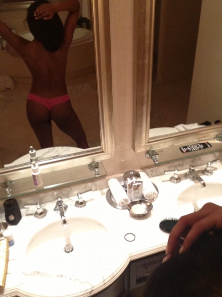 Gabrielle Union in lingerie - ass