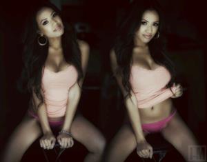 Debbie Sath in a bikini