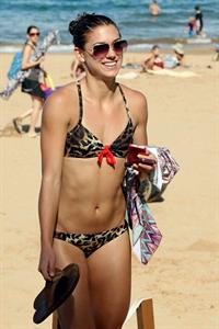 Alex Morgan bikini candids in Hawaii 12/19/12 