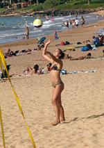 Alex Morgan bikini candids in Hawaii 12/19/12 