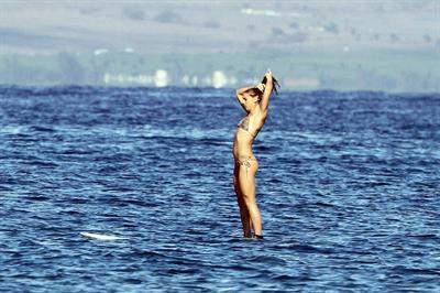 Alex Morgan bikini candids in Hawaii 12/19/12 
