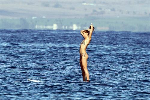 Alex Morgan bikini candids in Hawaii 12/19/12 