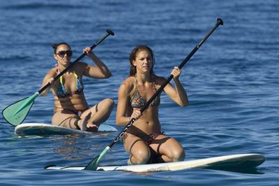 Alex Morgan bikini candids in Hawaii 12/19/12 
