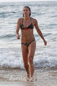 Alex Morgan bikini candids in Hawaii 12/19/12 