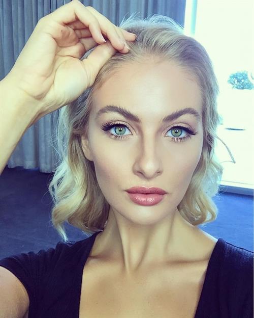 Selena Weber taking a selfie