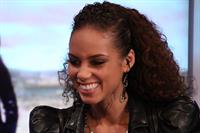 Alicia Keys appearing on the Spanish tv show El Hormiguero on January 19, 2010 
